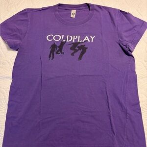 Official Coldplay 2005 Twisted Logic Tour T-Shirt Women’s XL